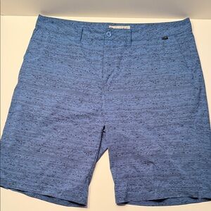 Travis Mathew Men's Blue Patterned Shorts